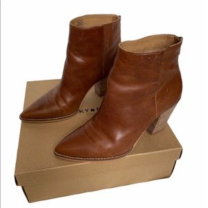 Lucky Brand Leather Ankle Boots